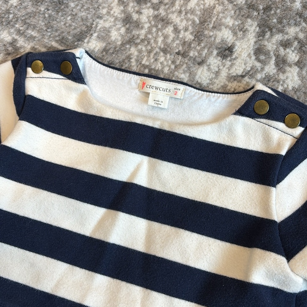 Crewcuts 2t nautical lyocell romper - Picture 2 of 11